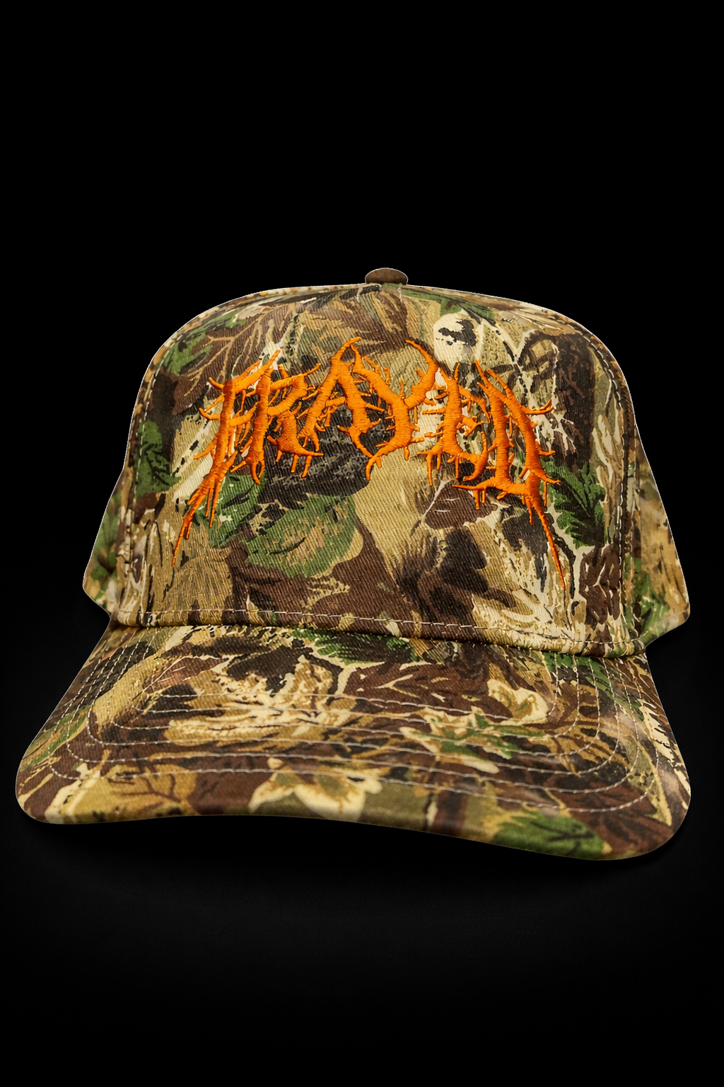 Frayed Camo Hat