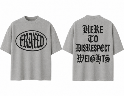 Heather Grey Waffle Tee