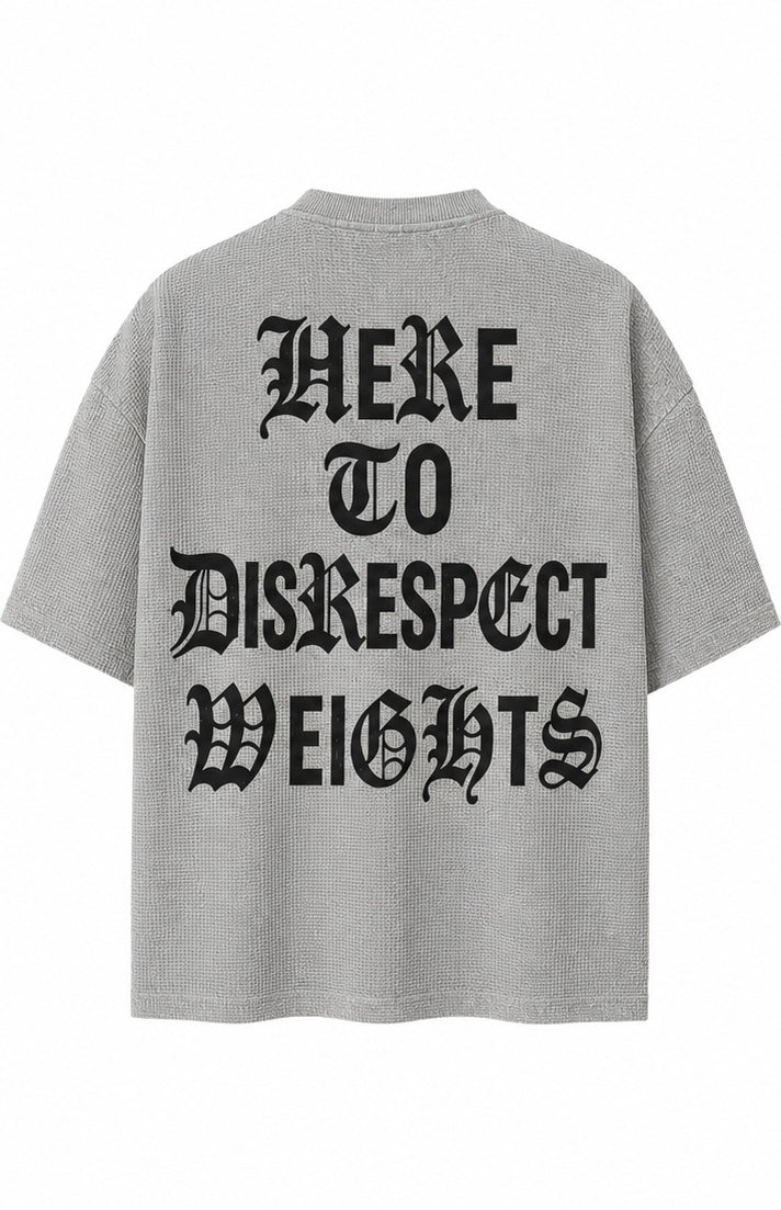 Heather Grey Waffle Tee