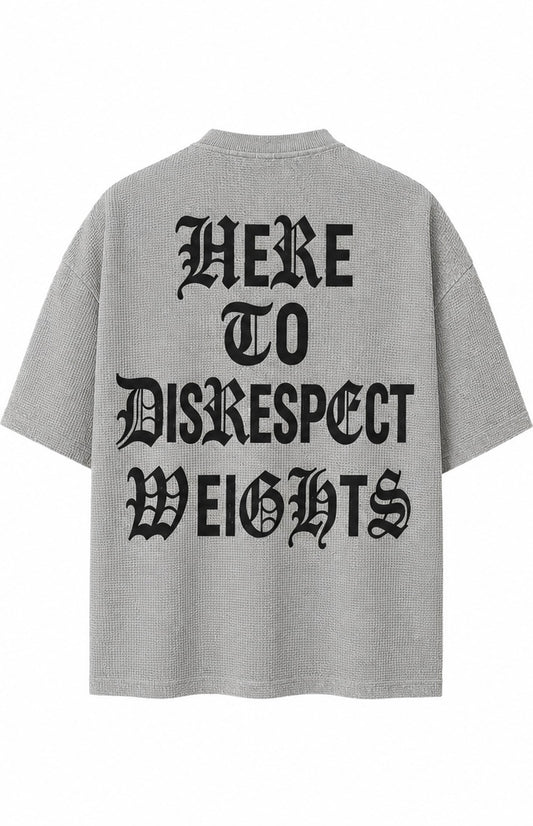 Heather Grey Waffle Tee