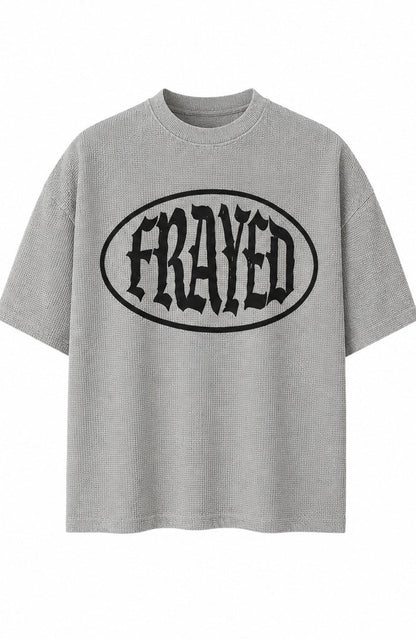Heather Grey Waffle Tee