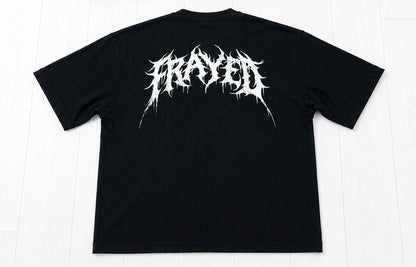 Waffle Frayed Staple Tee